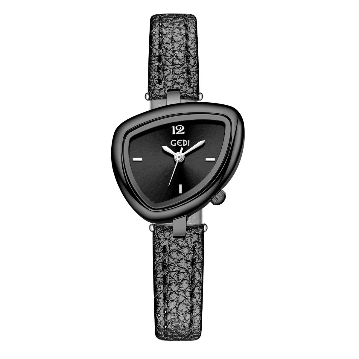 Luxury Design: Unusual Watch with Triangular Fashion and Sophisticated Style Fashionable Quartz Stainless Steel Watch Gift