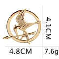 Fashion Trendy Jewelry The Hunger Games Popular Vintage Style Birds Brooches Movies Jewelry Cosplay Gifts