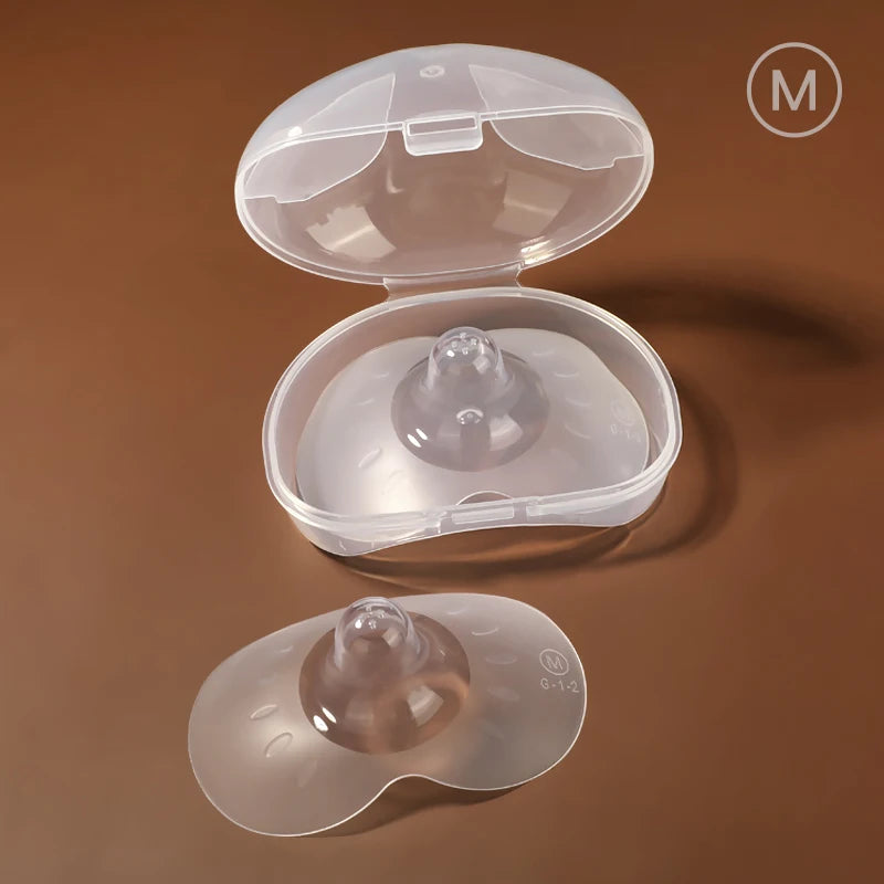 2 Pack Anti-bite Breastfeeding Mother Nipple Feeding Shield Butterfly Silicone Shields Protectors Soft Nipple Cover