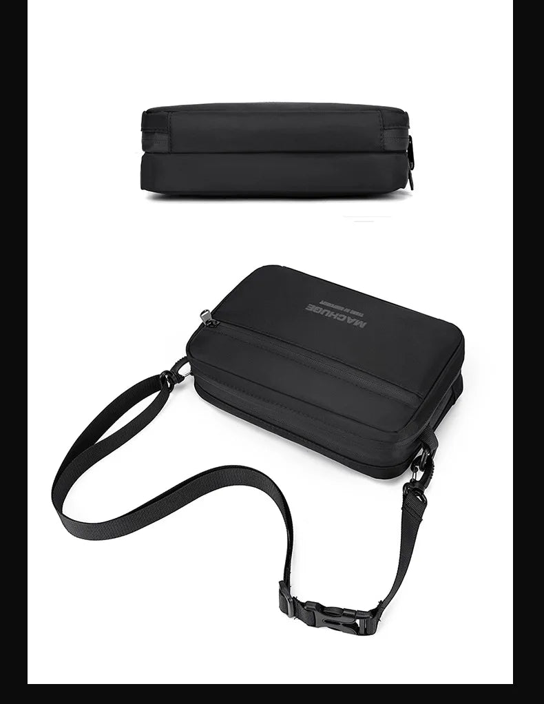Small Crossbody Bag Men's Shoulder Bags Nylon Strap Handbag Man Waterproof Fanny Pack Handbag Luxury Designer Bags Sling