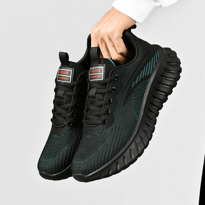 Men's Sports Shoes Breathable Walking Running Sneakers Shock-Absorbing Lightweight Non-slip Training for Men Jogging Footwear