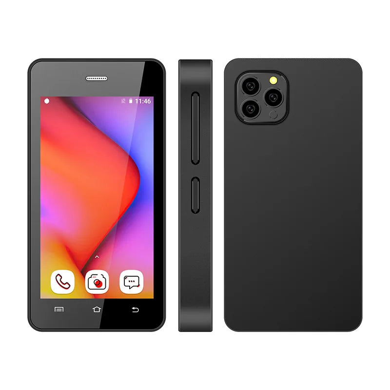 Melrose S9 Pro Super Mini Phones 3Inch Ultra Slim Quad Core 2GB+16GB Mobile Phone 5MP 1000mAh 3G Compact Mini Smartphone Android
