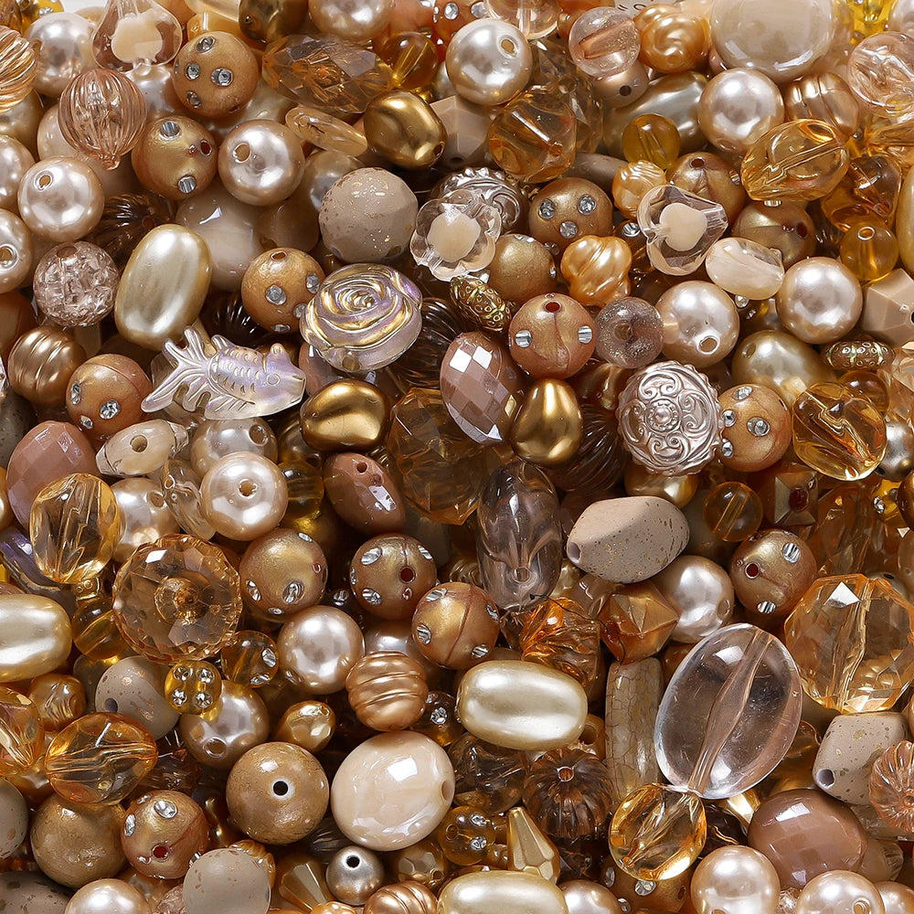 20g/lot Mixed Bowknot Beads Star Heart Butterfly Acrylic Spacer Bead for Jewelry Making DIY Bracelets Necklace Accessories