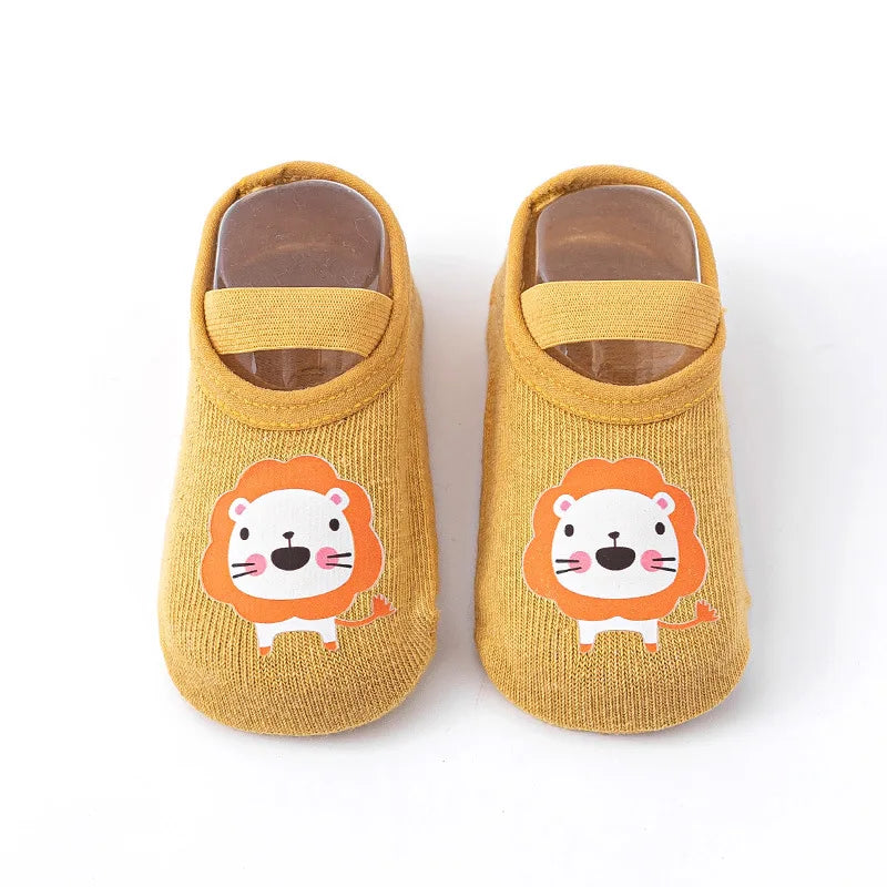 Baby Floor Socks Summer Thin Infant Toddler Socks Breathable Soft-soled Shoes Early Education Socks Indoor Anti-slip Insulation