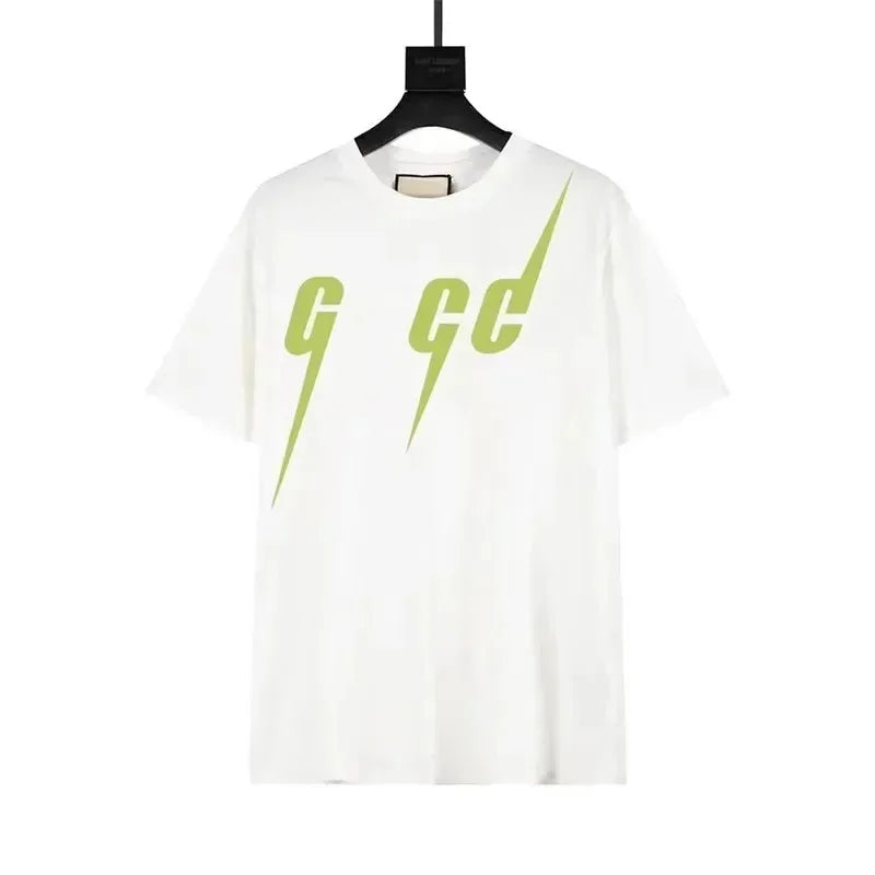 Luxury Print Letter T-Shirt Cotton Men Women Fashion Short Sleeve T Shirts Summer High Quality Tops Tee Designer Brand Clothing
