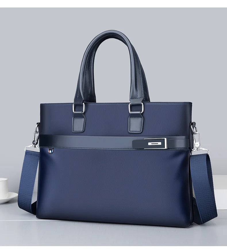 Men's Handbag Business Travel Crossbody Laptop Bag Large Capacity Commuting Office Shoulder Bag