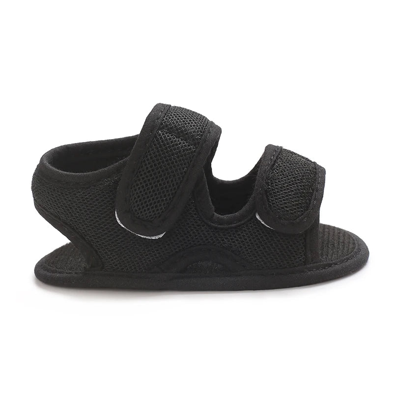 Baby Boy Sandals Soild Color Breathable Anti-Slip Shoes Toddler Soft Soled Walking Shoe First Walkers 0-18 Monthes