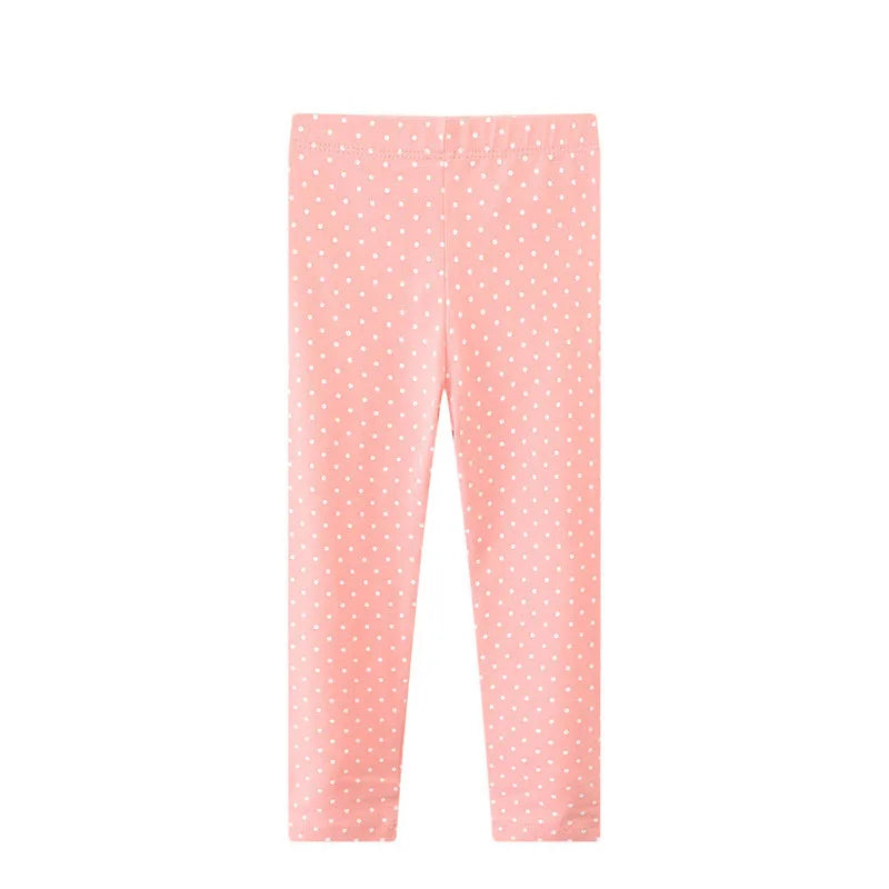 Jumping Meters 2-7T Hot Selling Striped Baby Girls Leggings Pants Kids Skinny Trousers Full Length Pants