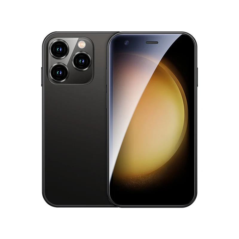 New SOYES XS15 Mini Smartphone 3.0inches MTK 2GB RAM 16GB ROM WCDMA 3G Dual SIM 2MP Rear Camera 480x854 Type-C Android Cellphone