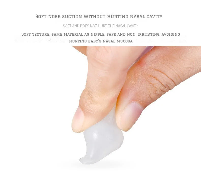 3pcs/box Newborn Baby Safety Nose Cleaner Kids Vacuum Suction Nasal Aspirator Set Infants Medicine Dropper Accessories Baby Care