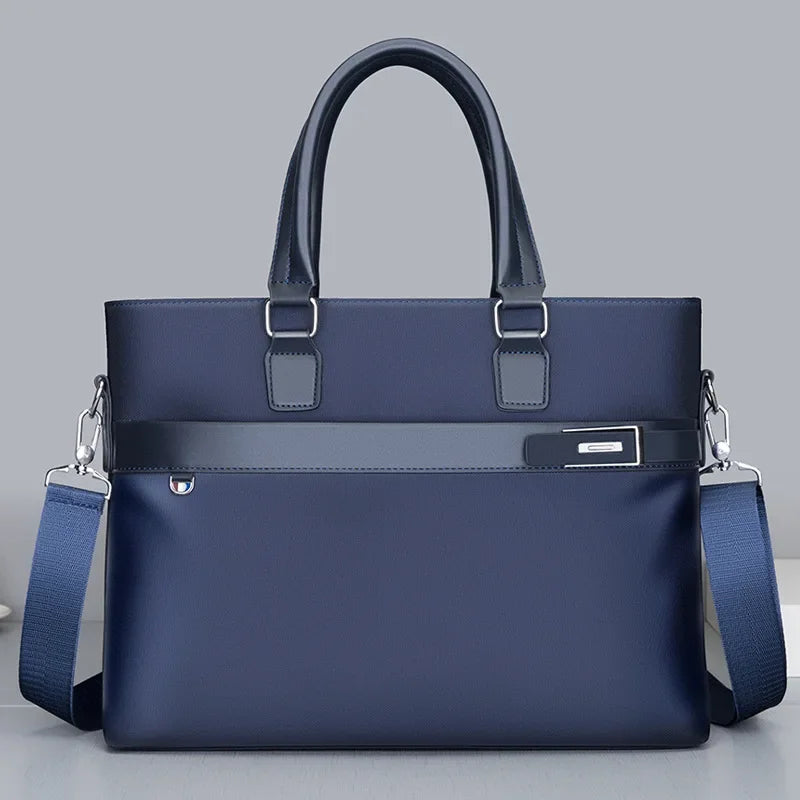 Men's Handbag Business Travel Crossbody Laptop Bag Large Capacity Commuting Office Shoulder Bag