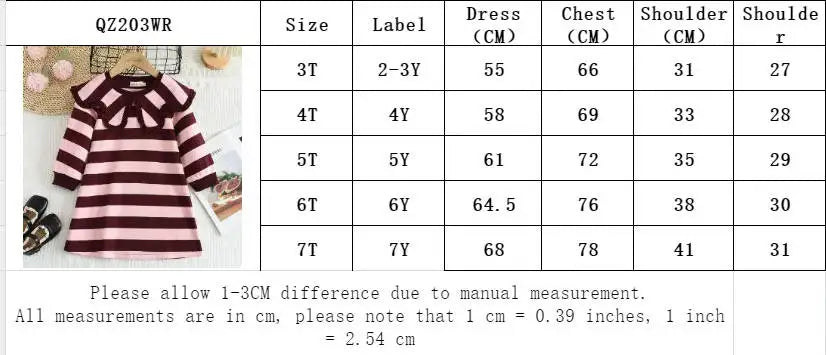 Bear Leader Autumn Spring New Girls' Dress Fashion Cute Doll Neck Flower Print Dress Children's Girls Long Sleeve Princess Dress