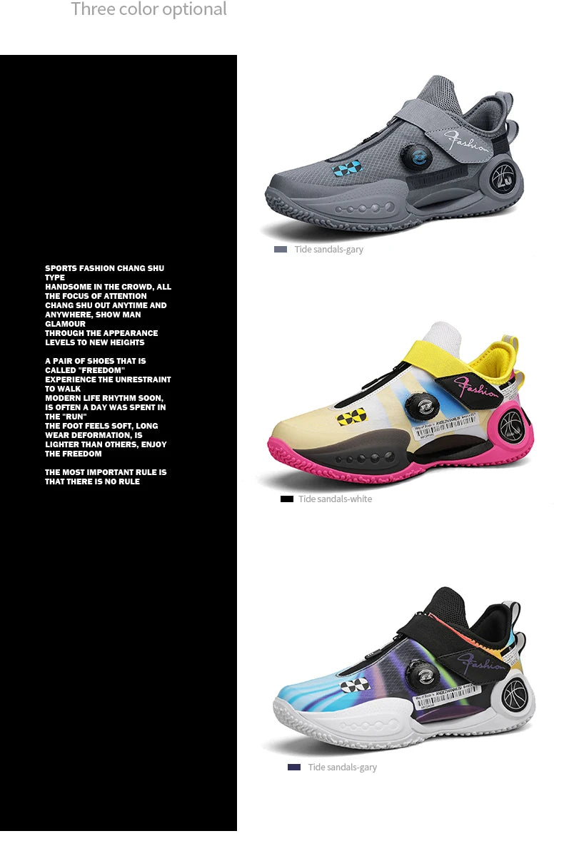 Men's Basketball Shoes Breathable Cushioning Non-Slip Wearable Runing Shoes Gym Training Athletic Basketball Sneakers for Women