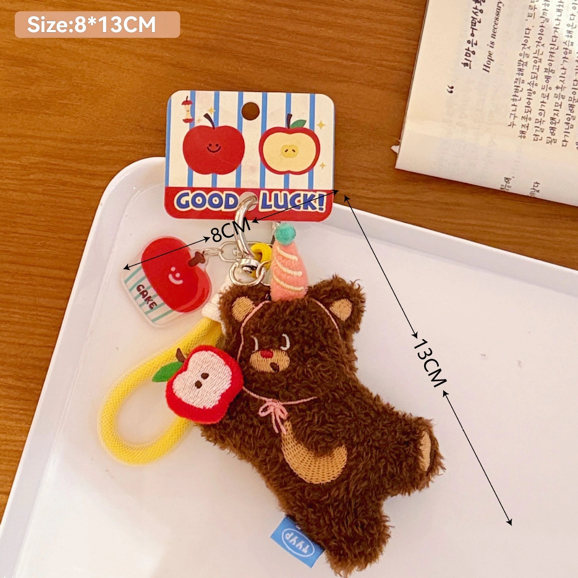 Lovely  Pet Doll Pendant Backpack Keychain Versatile Pendant Girlfriend Couple Small Gift 2025