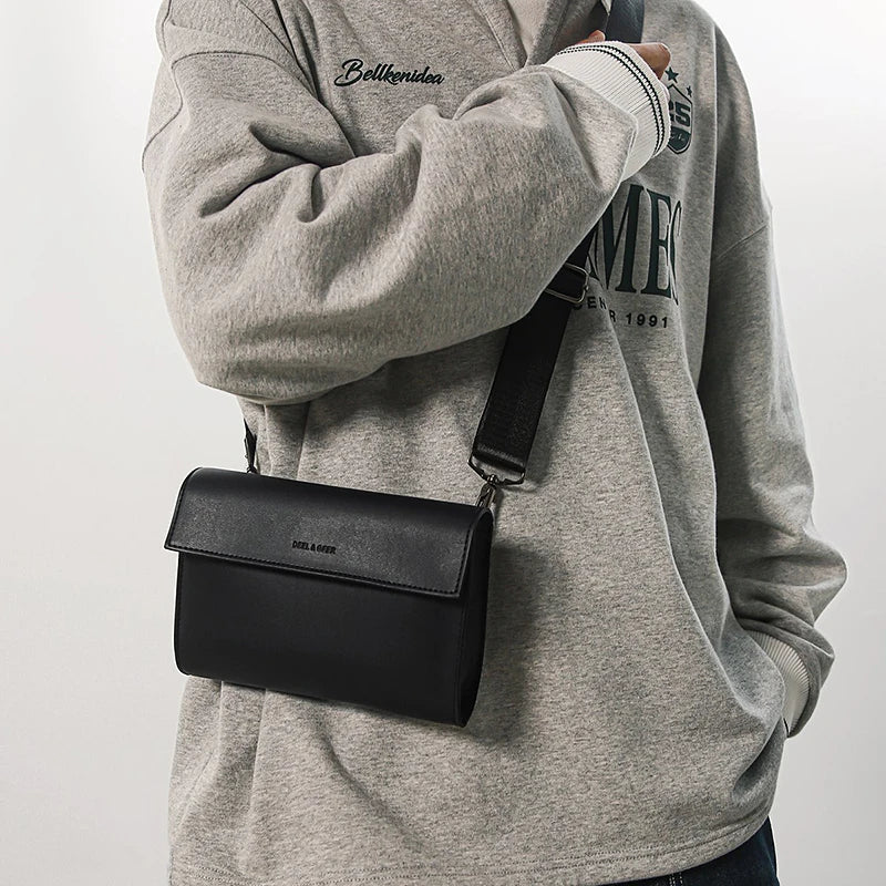 Designer Men Bag Fashion Shoulder Bag Business Briefcase Unisex Messenger Bags Vintage Leather Crossbody Bag Casual Man Handbags