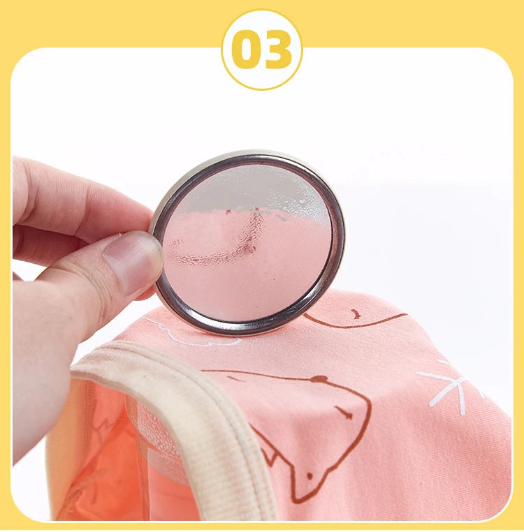 4PCS Girls Cotton Panties Summer Kid Thin Breathable Cartoon Briefs 2+y Young Children Underwears Toddler Antibacterial Knickers