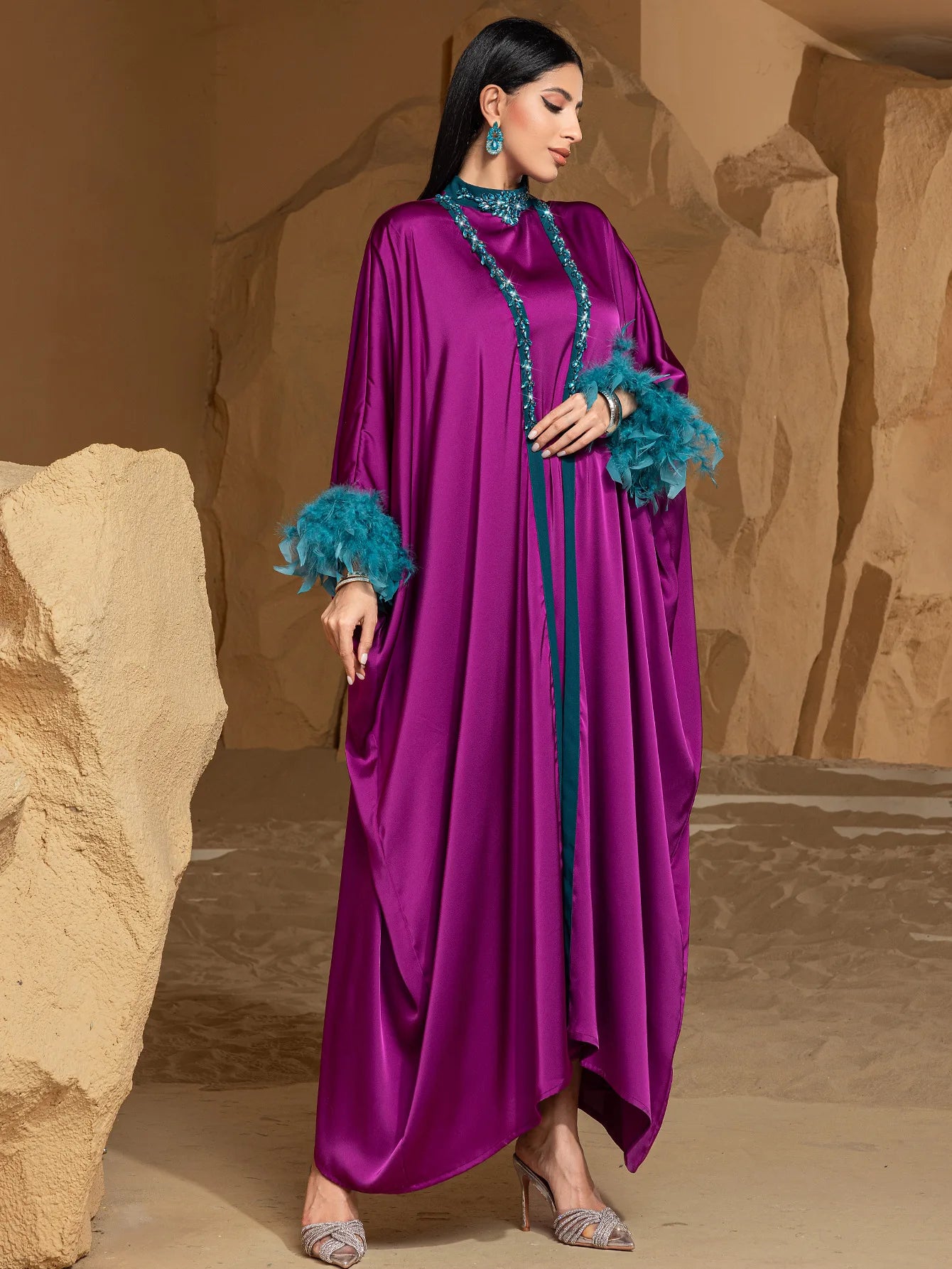 Eid Dress for Women Abaya Cardigan 2 Piece Set Party Long Dresses Muslim Caftan Robe Jalabiya Ramadan Kaftan Vestidos Largos