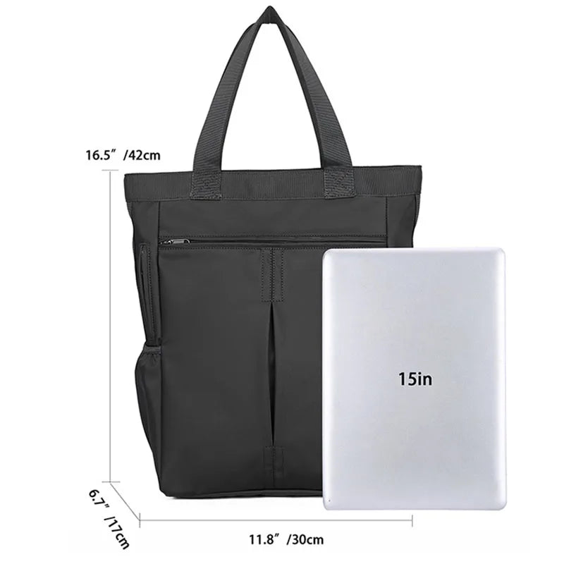 Large Tote Bag for Men 2025 Vintage Oxford Cloth Big Man Handbags Japanese Korean Luxury Brand Male Hand Bag Black Briefcase