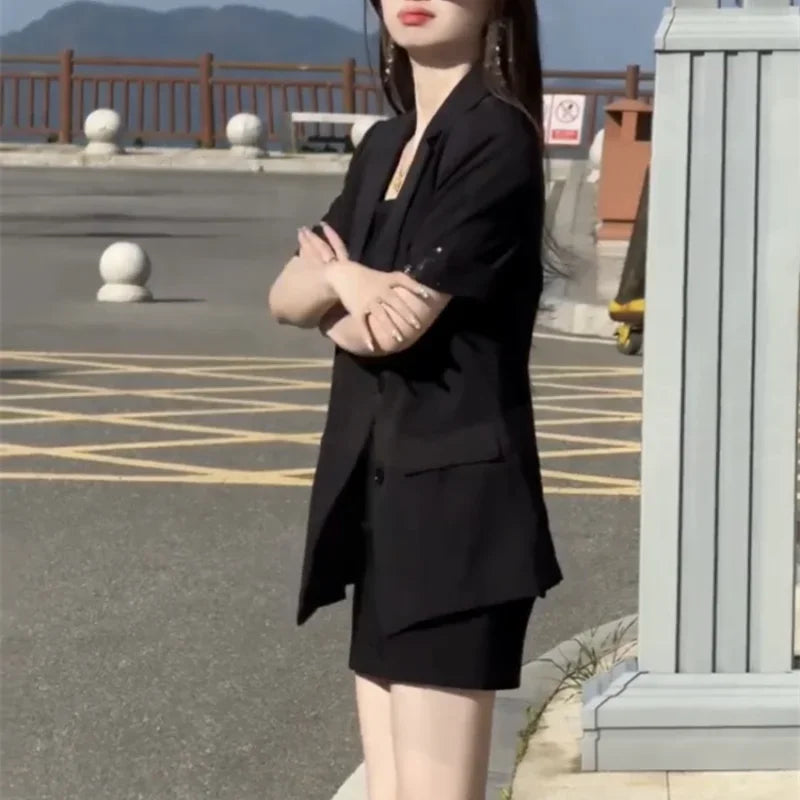 Women's Two Piece Set Fashion Summer New Matching Female Outfits Streetwear 2025 Promotion Clothing Festival In The Same Korea