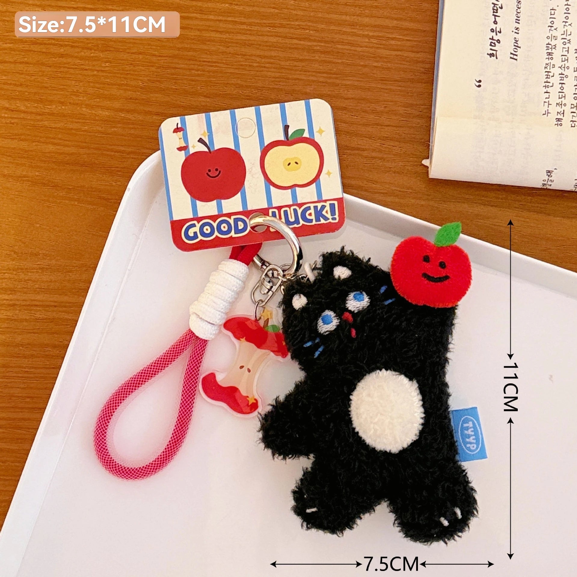 Lovely  Pet Doll Pendant Backpack Keychain Versatile Pendant Girlfriend Couple Small Gift 2025