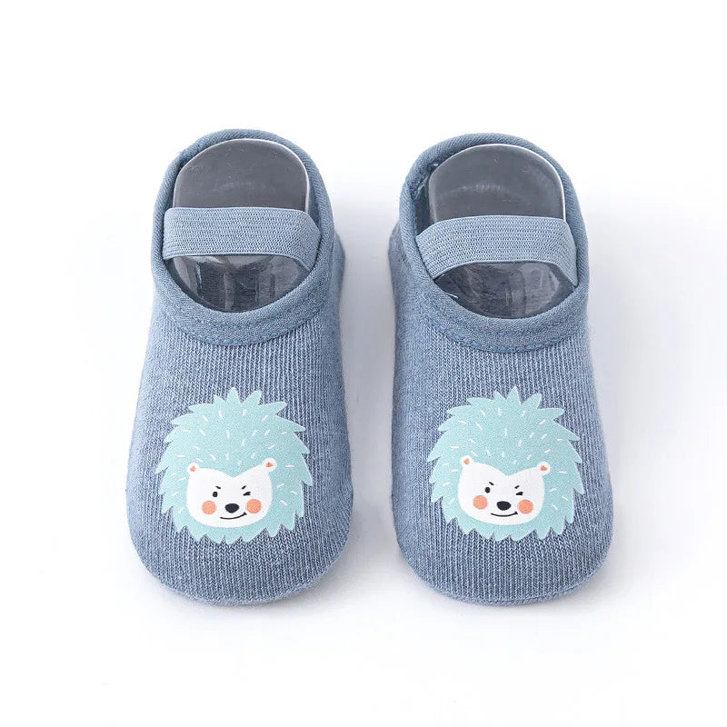 Baby Floor Socks Summer Thin Infant Toddler Socks Breathable Soft-soled Shoes Early Education Socks Indoor Anti-slip Insulation