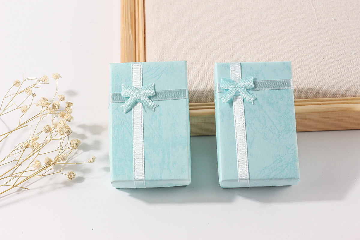 5*8cm Jewelry Box Jewelry Packaging Ring and Earrings Boxes Necklace Carrying Cases Dainty Gift Boxes for Festival
