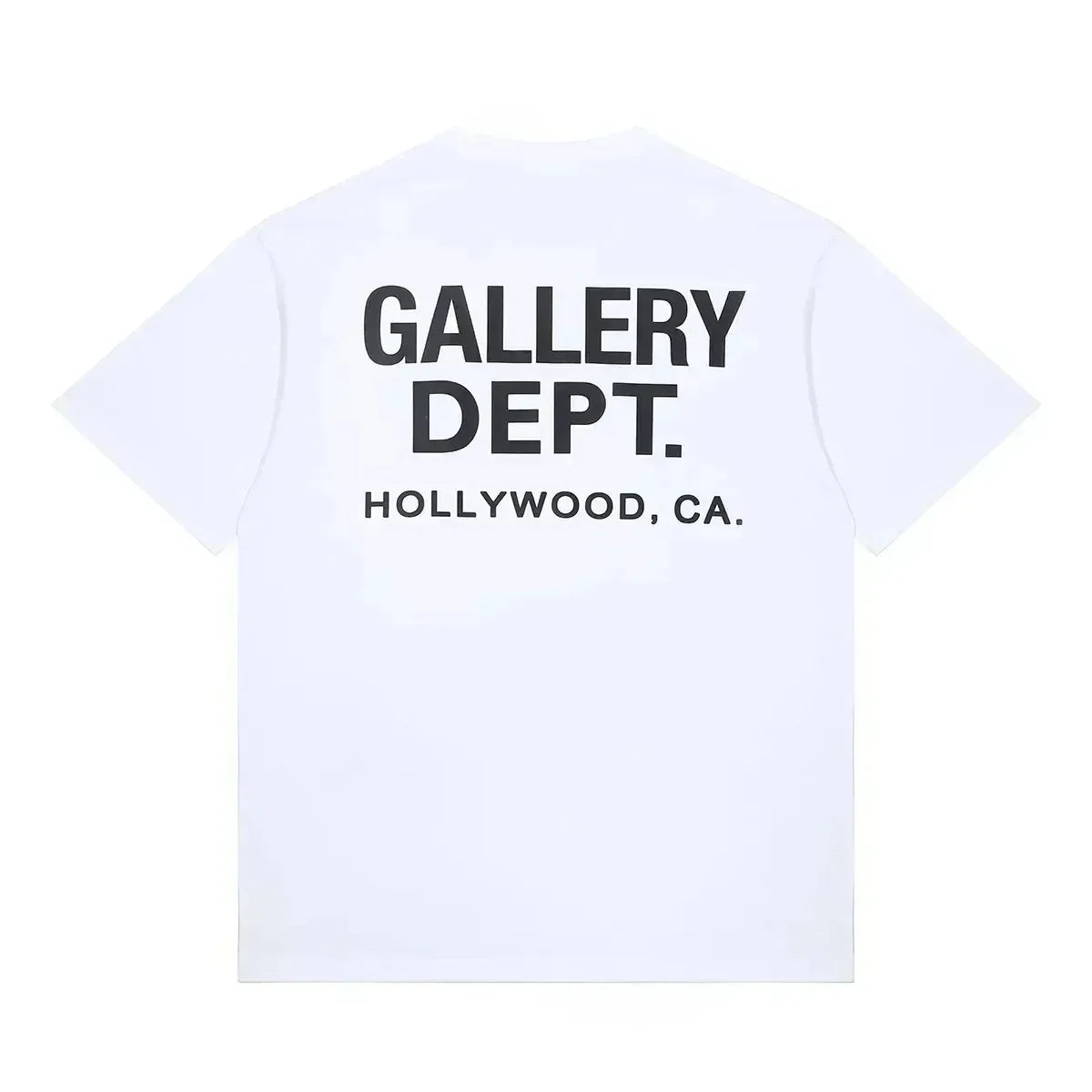 Vintage High Street T-shirt Gallery Printed Shirt Fashion Letter Printed T-shirt Casual O-neck T-shirt Summer Brand Top