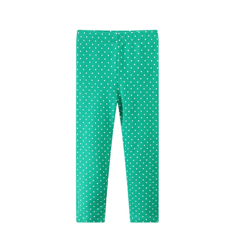 Jumping Meters 2-7T Hot Selling Striped Baby Girls Leggings Pants Kids Skinny Trousers Full Length Pants