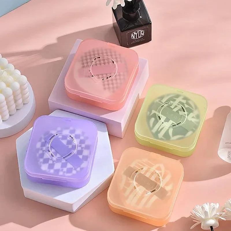 1pcs Camera Empty Air Cushion Puff Box Portable Cosmetic Makeup Case Container Without Powder Sponge For BB Cream Foundation