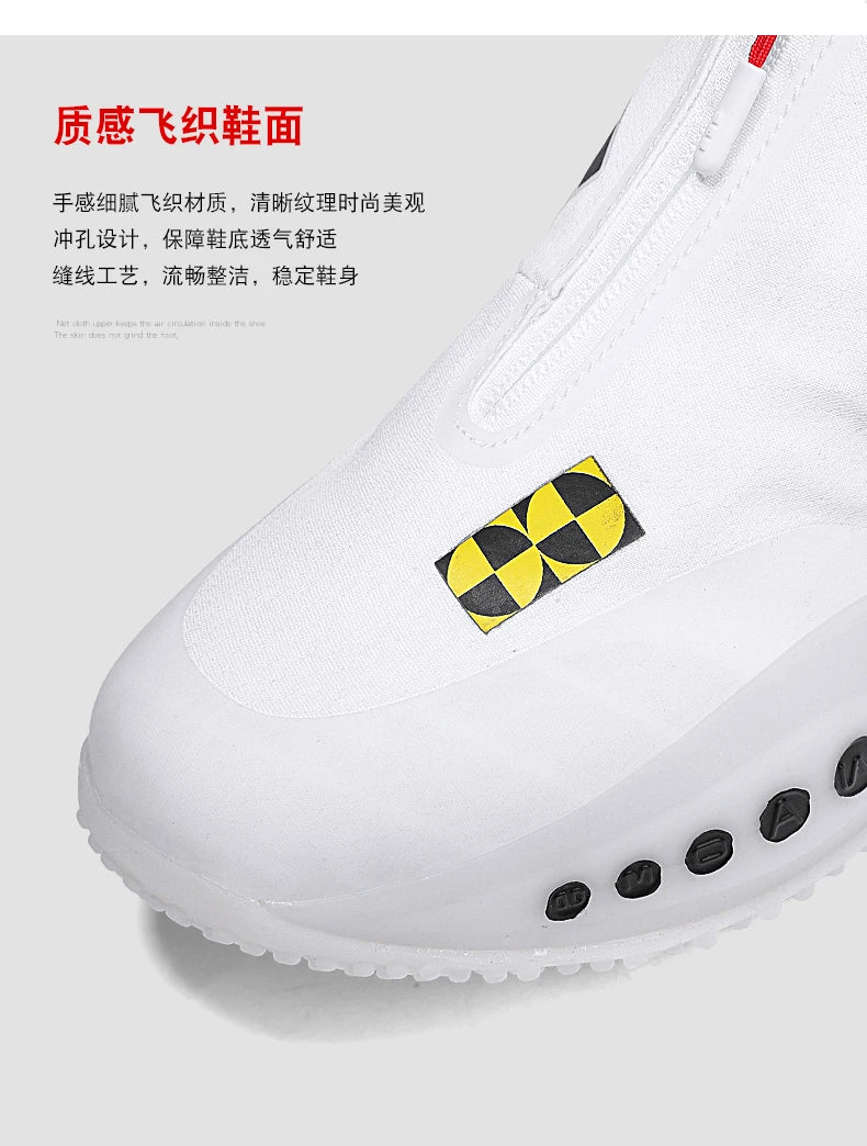 Men's Basketball Shoes Breathable Cushioning Non-Slip Wearable Runing Shoes Gym Training Athletic Basketball Sneakers for Women