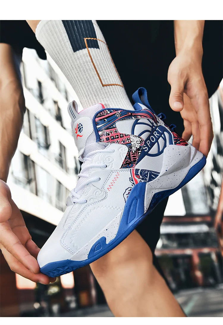 Men's Basketball Shoes Street Basketball Designer Sports Shoes High Quality Sneakers Shoes for Male Cushioning Hombre Zapatillas