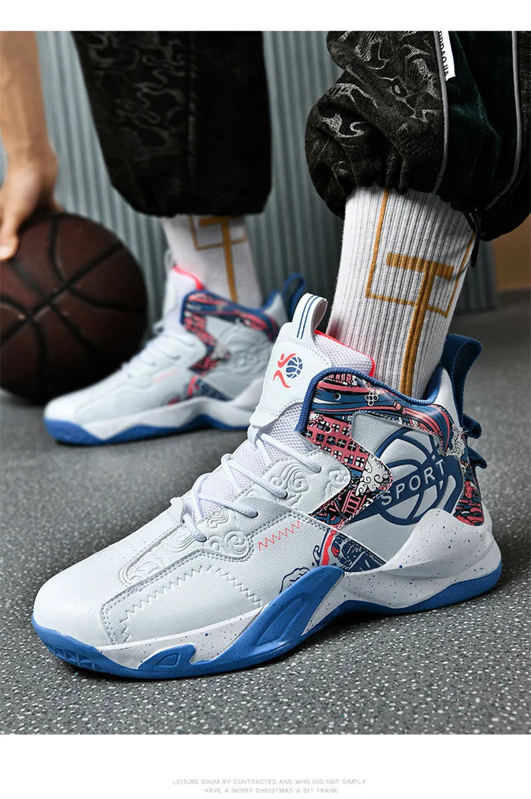 Men's Basketball Shoes Street Basketball Designer Sports Shoes High Quality Sneakers Shoes for Male Cushioning Hombre Zapatillas