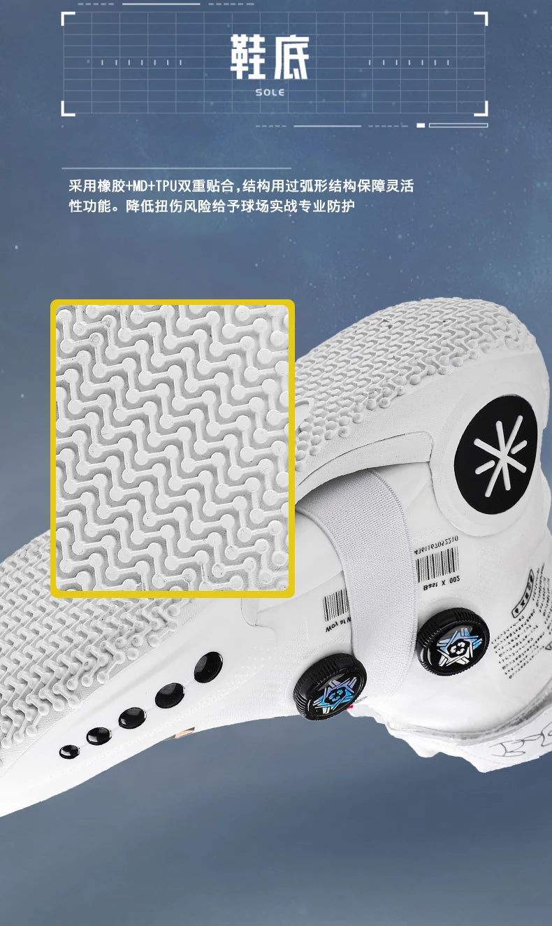 Men's Basketball Shoes Breathable Cushioning Non-Slip Wearable Runing Shoes Gym Training Athletic Basketball Sneakers for Women