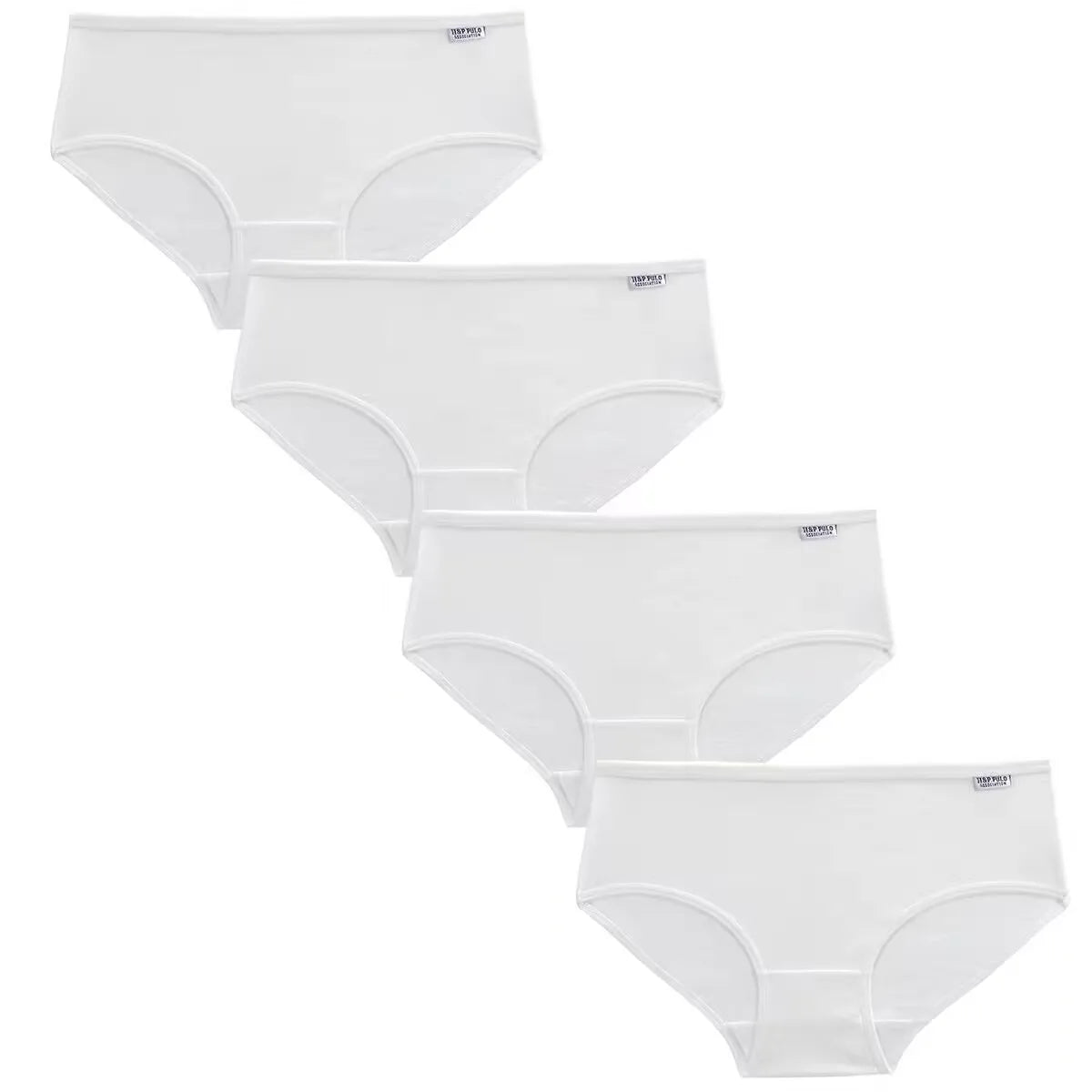 4Pc Teens Teenage Panties Kids Underwear Children Cotton Kids Girls Solid Color Puberty 10-16years
