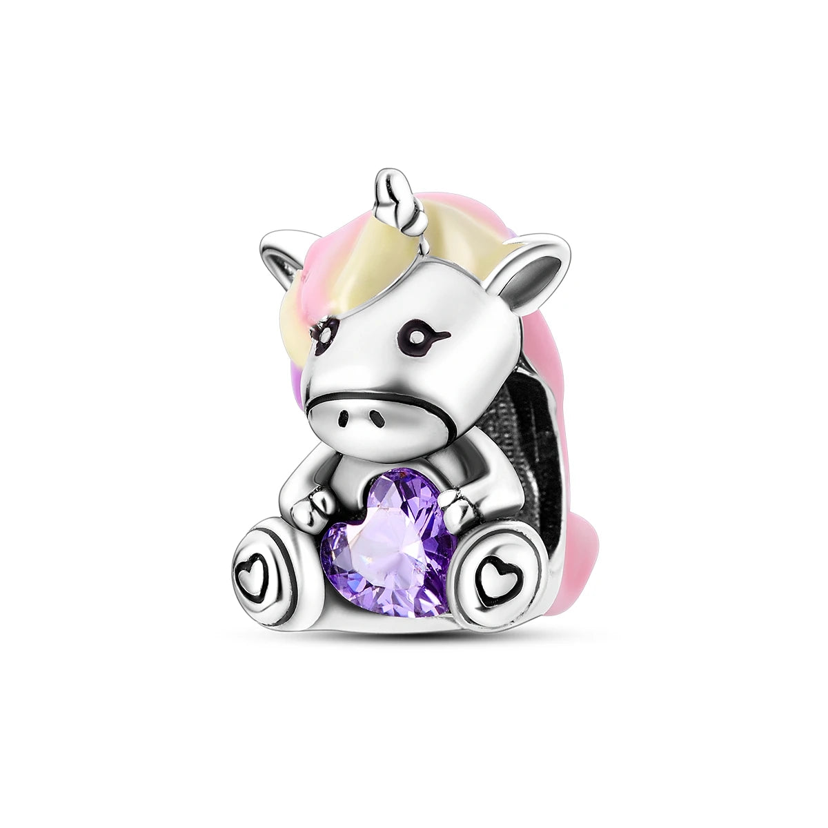 Original Charms 925 Silver Cute Animals Cat Bear Bead For Silver Bracelet Diy Fahsion Jewelry