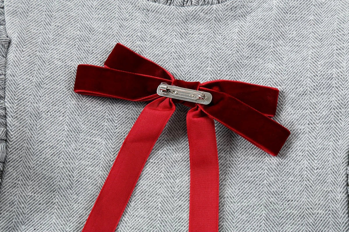 AP Herringbone Collection 2025 Autumn Stretched Girls and Boys Clothes Baby Floral Set Kids Cardigan Cableknit Polo,  #6006