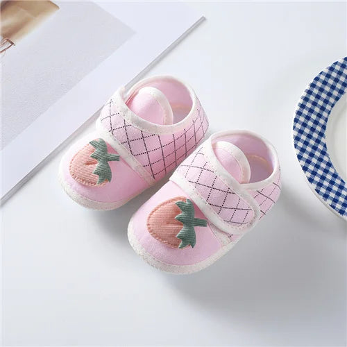 Soft Baby First Walker Shoes – Comfortable Cotton Shoes for Newborns & Infants (0-12 Months)