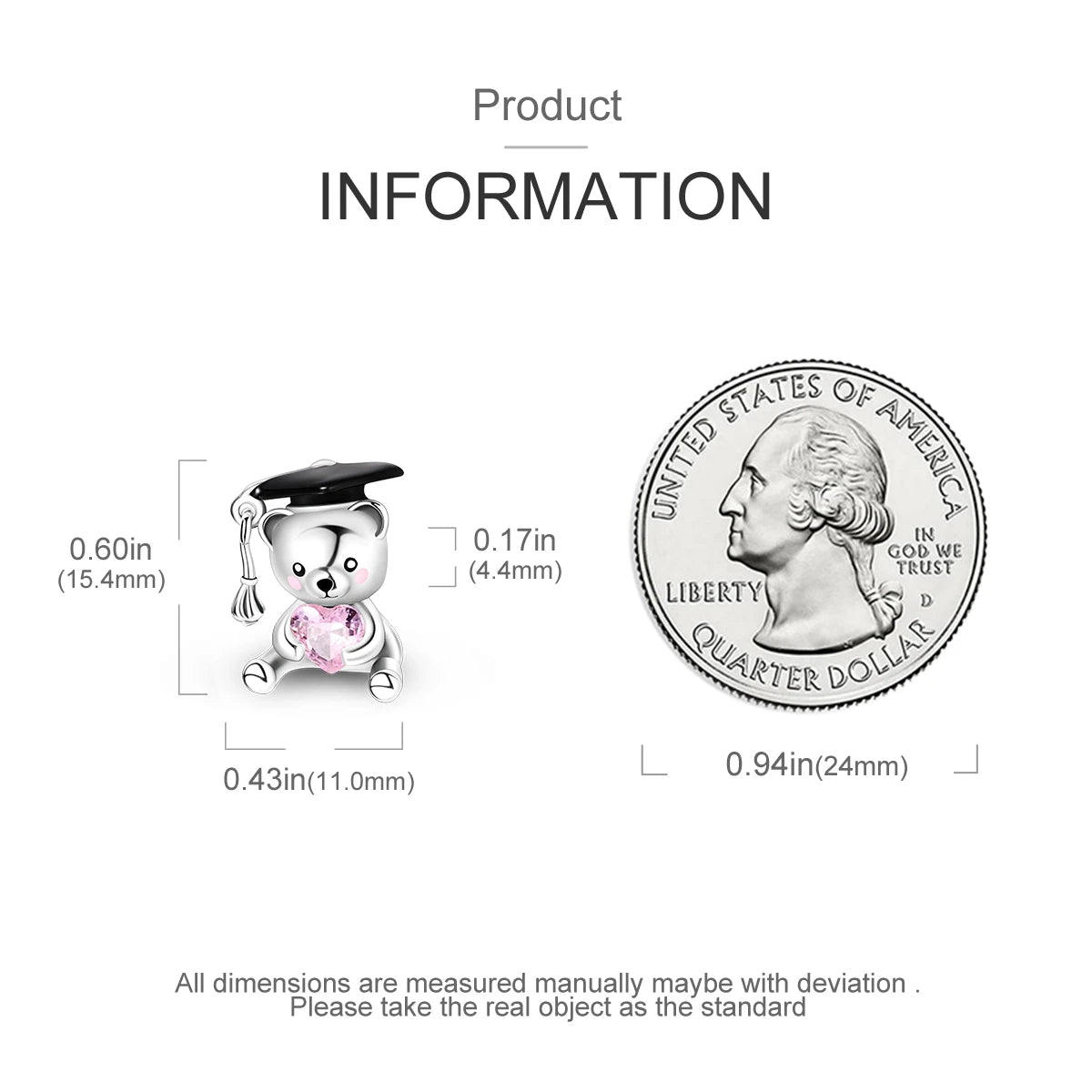Original Charms 925 Silver Cute Animals Cat Bear Bead For Silver Bracelet Diy Fahsion Jewelry