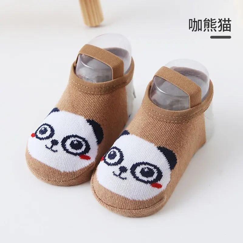 Baby Floor Socks Summer Thin Infant Toddler Socks Breathable Soft-soled Shoes Early Education Socks Indoor Anti-slip Insulation