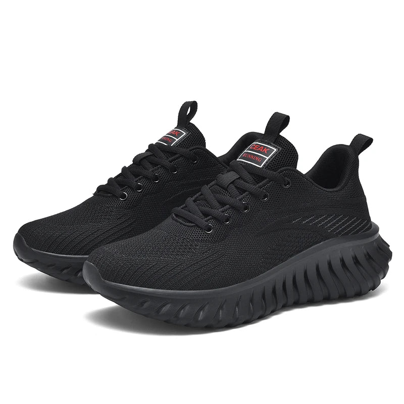 Men's Sports Shoes Breathable Walking Running Sneakers Shock-Absorbing Lightweight Non-slip Training for Men Jogging Footwear