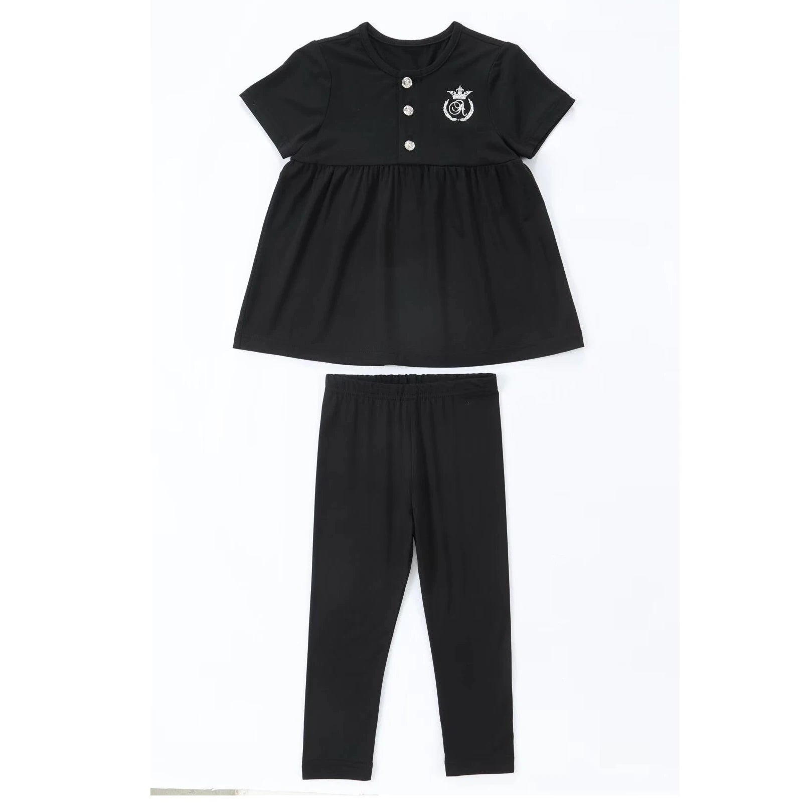 AP SS25 Friday Collection Girls Maxi Dress Embroidery Baby Romper Boys Clothing Set High Quality