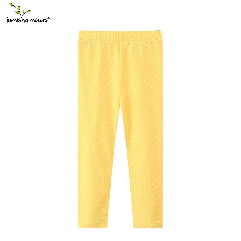 Jumping Meters 2-7T Hot Selling Striped Baby Girls Leggings Pants Kids Skinny Trousers Full Length Pants