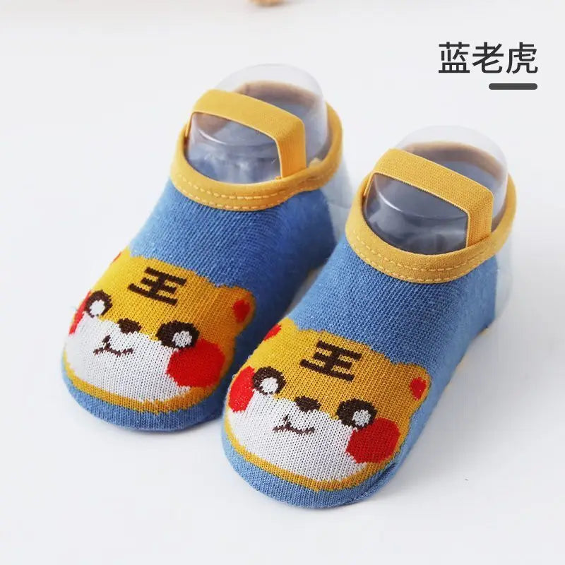 Baby Floor Socks Summer Thin Infant Toddler Socks Breathable Soft-soled Shoes Early Education Socks Indoor Anti-slip Insulation