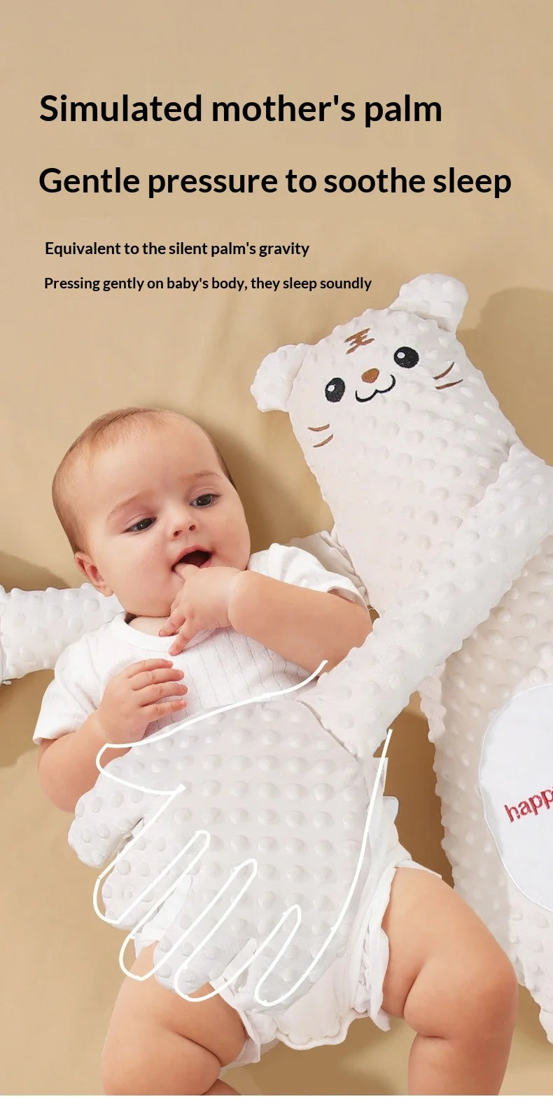 Baby Soothing Palm Hugging Sleep Beating Soothing Tool Lying Down Baby Preventing Jumping Hugging Sleep
