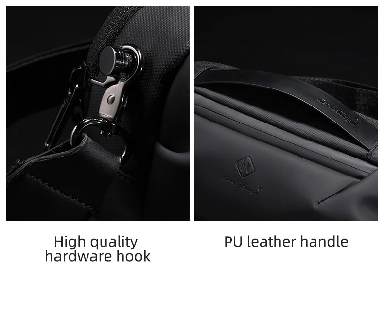 HcanKcan Shoulder Bag For Men Waterproof Handbag Man Crossbody Bag Korean Fashion Sling Bag Leisure Bag Male Husband Luxury Pack