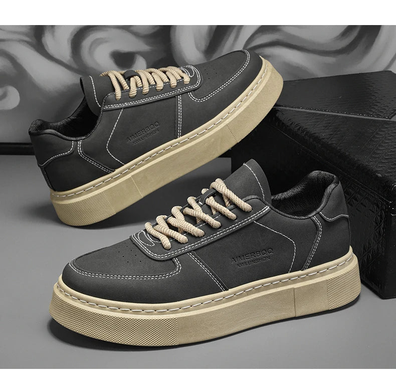 Men's Shoes - 2025 Autumn New Style - Versatile Casual Shoes for Men, Sporty, Outdoor, Anti-slip and Wear-resistant Sneakers