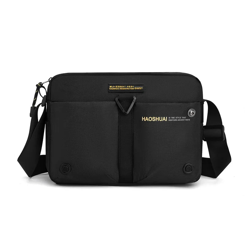 2025 New Men Messenger Bag Waterproof Nylon Small Satchel Shoulder bag Casual Travel Crossbody bags For Male Belt Handbag Man 가방