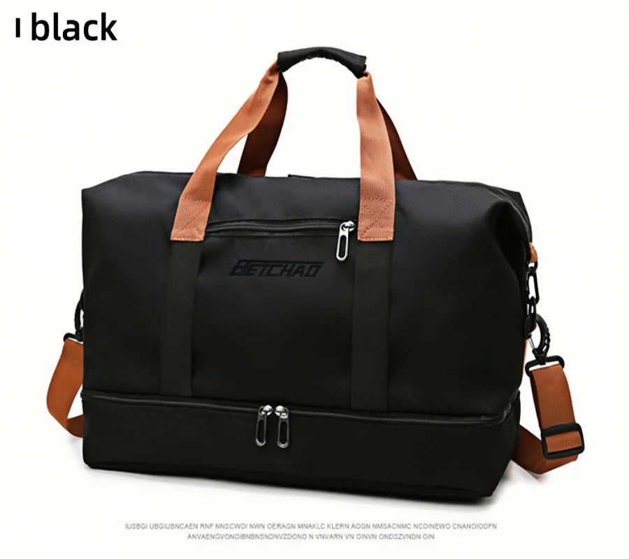 Sports handbag,fitness bag,expandable travel bag with large capacity.Perfect for gym,weekend trips,and carry-on,and versatile.