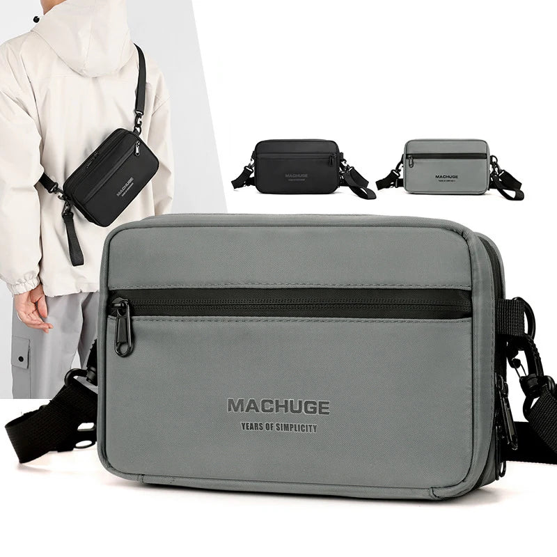 Small Crossbody Bag Men's Shoulder Bags Nylon Strap Handbag Man Waterproof Fanny Pack Handbag Luxury Designer Bags Sling