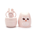 Children Manicure Kit Baby Nail Scissor Baby Nail Care Tool Set Kid Safe Portable Nail Clipper Trimmer File Tweezer with Box